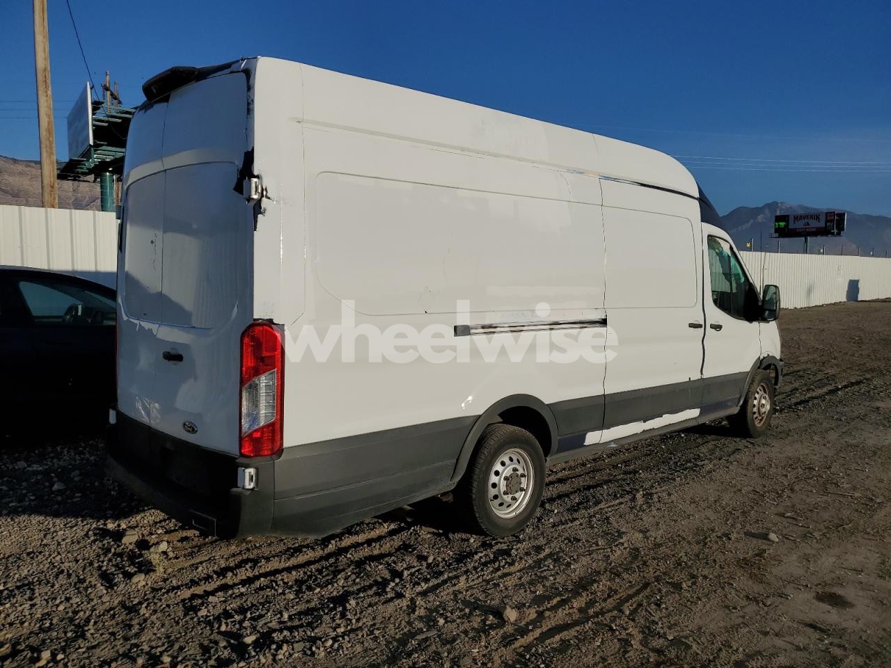 Photo 3 of 2023 FORD TRANSIT UTILITY / SERVICE VAN (VIN 1FTBR3U86PKA33454)