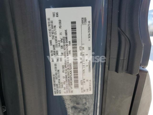 Photo 4 of 2020 FORD TRANSIT T-250 (VIN 1FTBR3X87LKA72253)