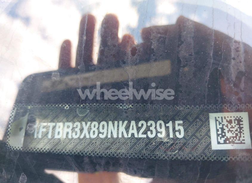 Photo 9 of 2022 Ford Transit-250 CARGO VAN (VIN 1FTBR3X89NKA23915)