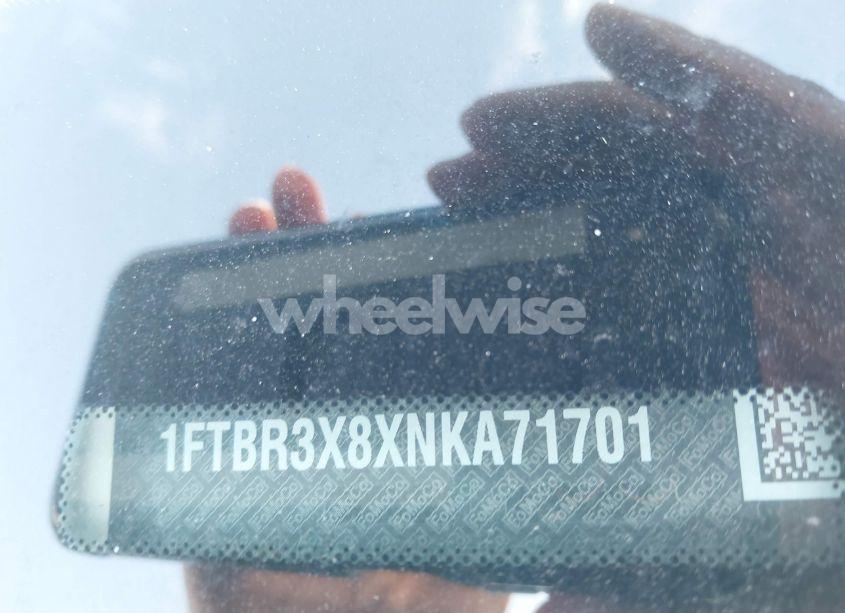 Photo 9 of 2022 Ford Transit-250 CARGO VAN (VIN 1FTBR3X8XNKA71701)