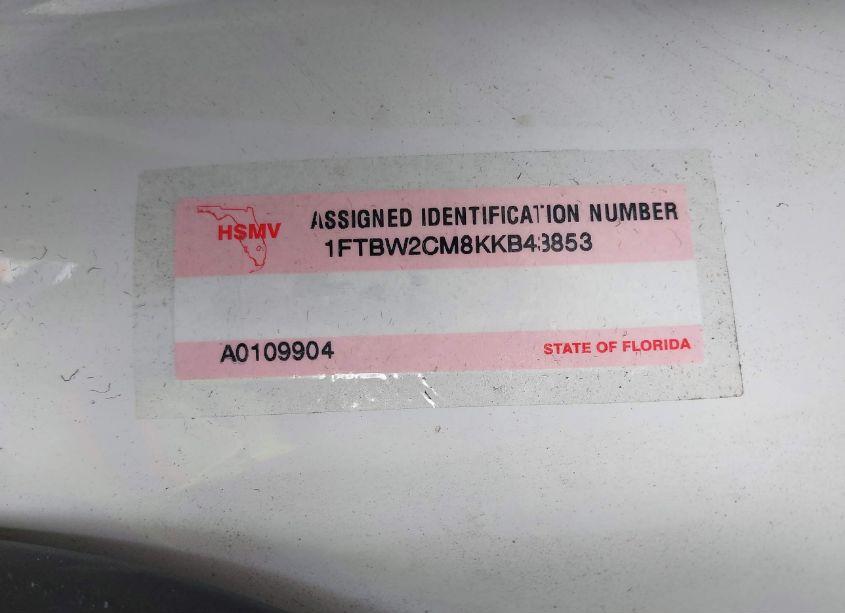 Photo 9 of 2019 Ford Transit-350 (VIN 1FTBW2CM8KKB43853)