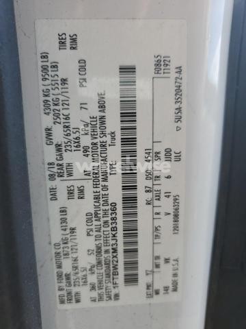 Photo 12 of 2018 FORD TRANSIT T-350 N/A (VIN 1FTBW2XM3JKB38360)