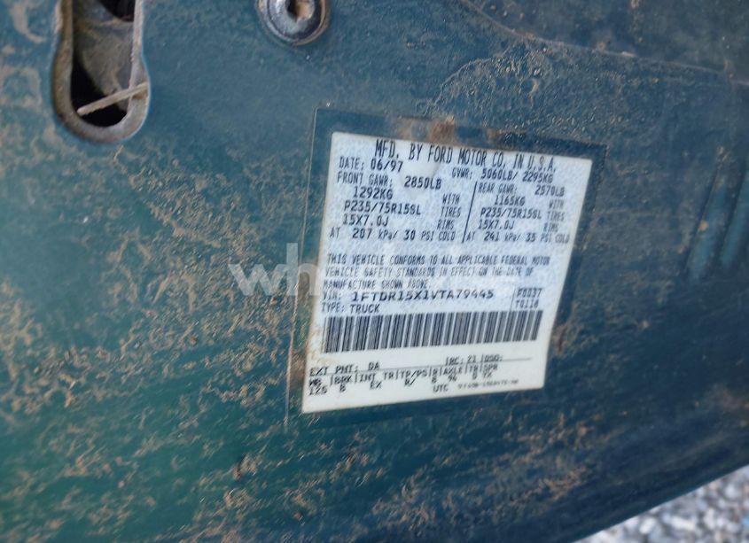 Photo 9 of 1997 Ford Ranger SPLASH/STX/XLT (VIN 1FTDR15X1VTA79445)