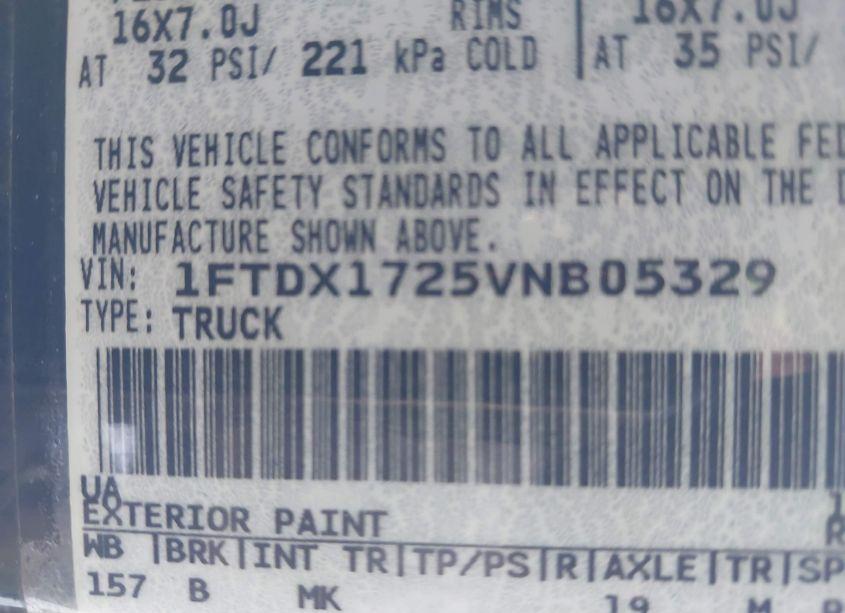 Photo 9 of 1997 Ford F-150 STANDARD/XL/XLT (VIN 1FTDX1725VNB05329)
