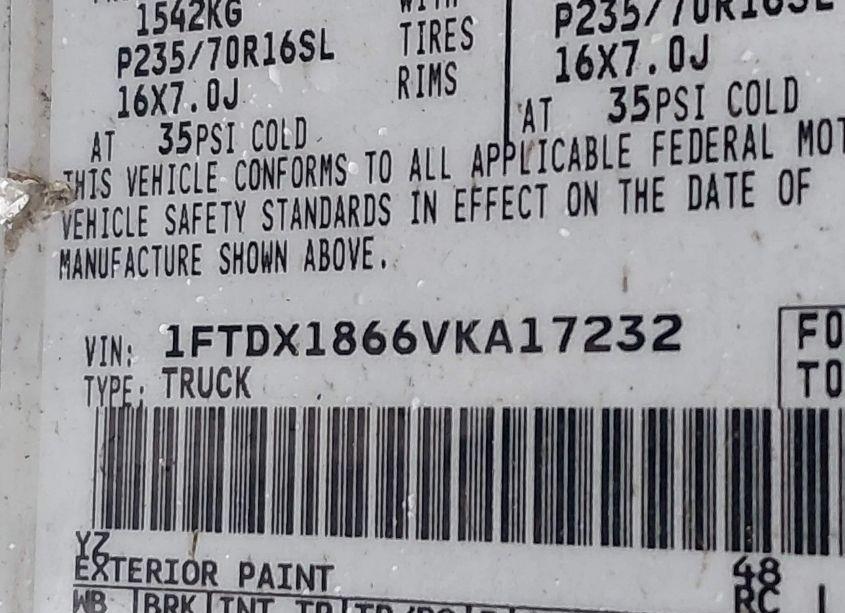 Photo 9 of 1997 Ford F-150 LARIAT/XL/XLT (VIN 1FTDX1866VKA17232)