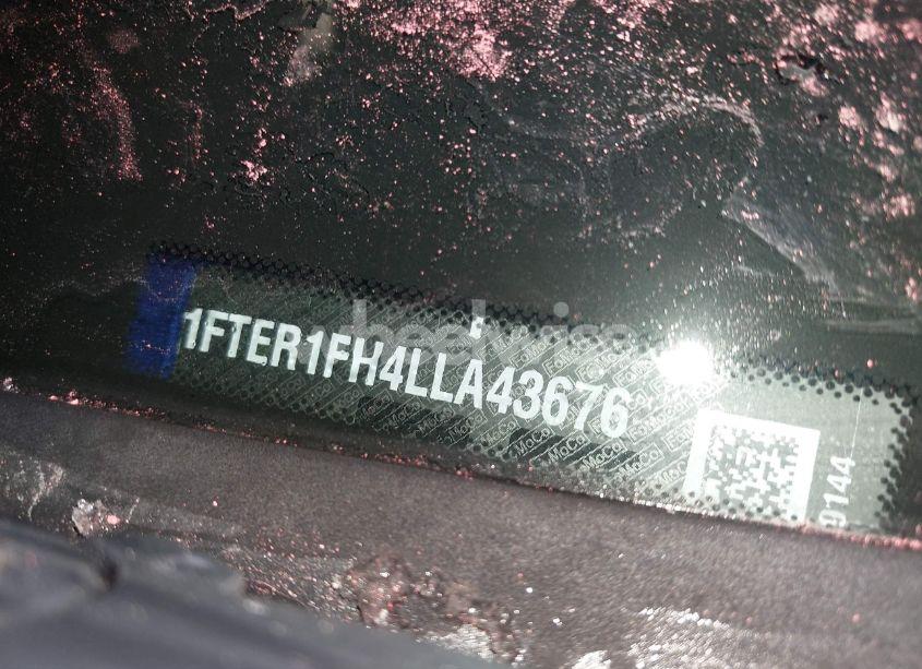 Photo 9 of 2020 Ford Ranger XLT (VIN 1FTER1FH4LLA43676)