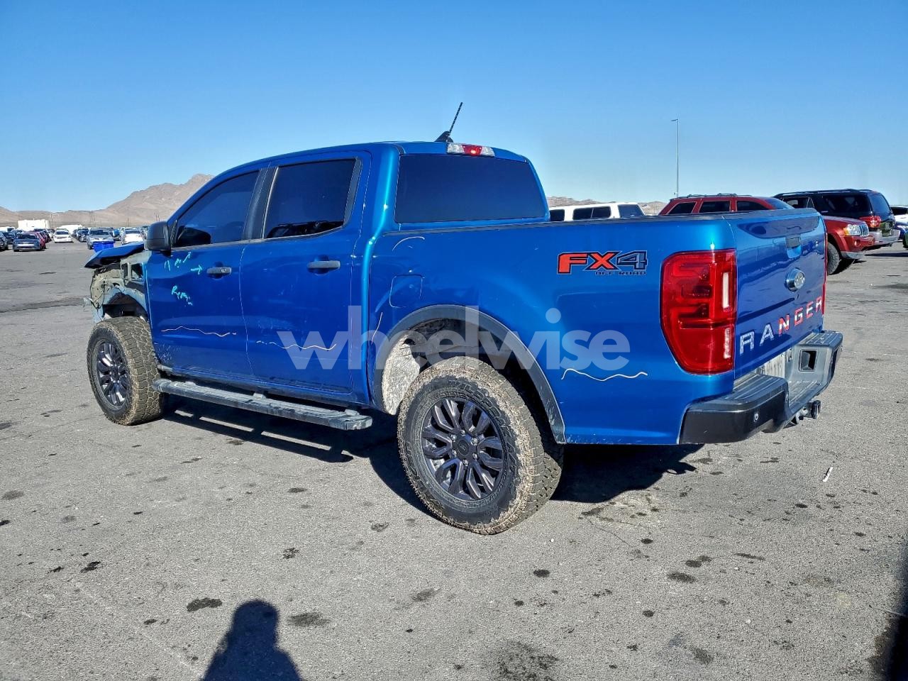 Photo 2 of 2021 FORD RANGER XL (VIN 1FTER4FH4MLD25755)