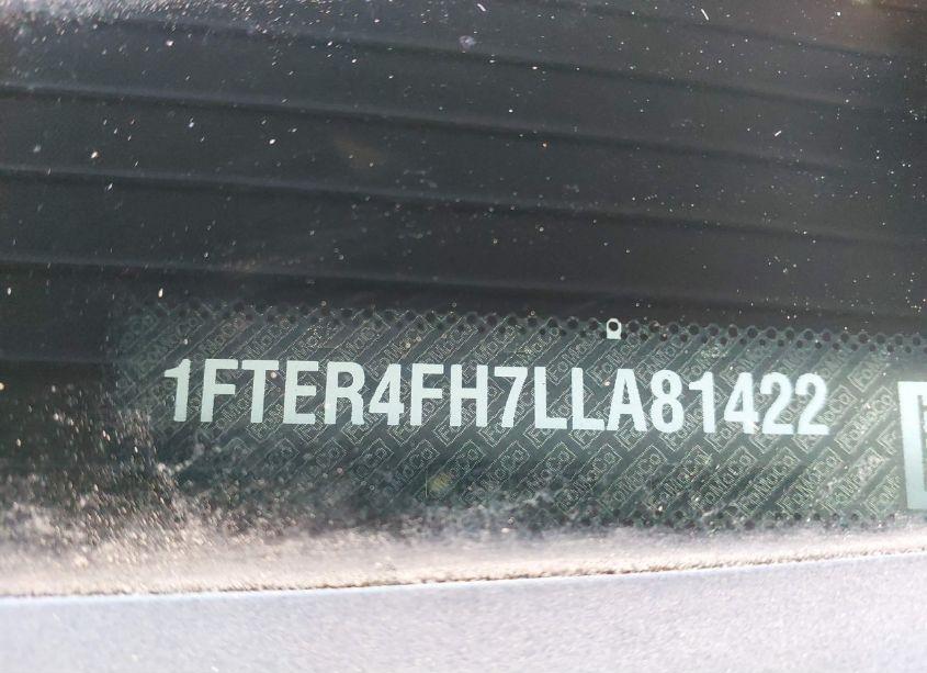 Photo 9 of 2020 Ford Ranger XLT (VIN 1FTER4FH7LLA81422)