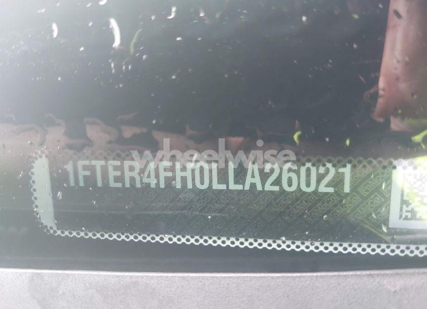 Photo 9 of 2020 Ford Ranger LARIAT (VIN 1FTER4FHOLLA26021)