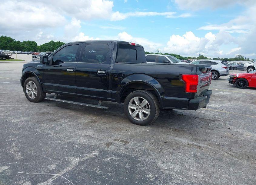 Photo 3 of 2020 Ford F-150 PLATINUM (VIN 1FTEW1C43LFB68239)