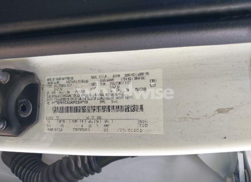 Photo 9 of 2019 Ford F-150 XLT (VIN 1FTEW1C53KFC88713)