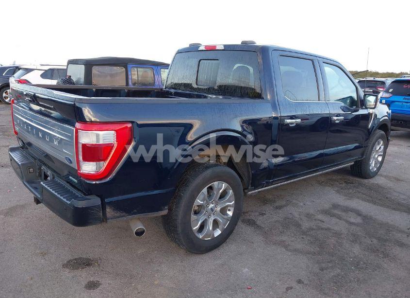 Photo 4 of 2022 Ford F-150 PLATINUM (VIN 1FTEW1C89NFB48311)