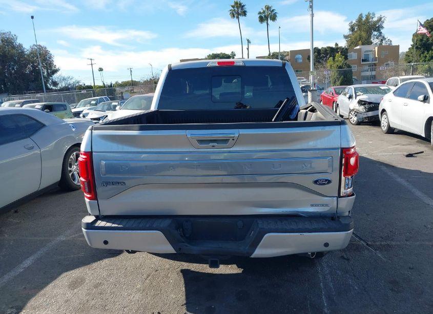Photo 16 of 2016 Ford F-150 PLATINUM (VIN 1FTEW1CF0GFA54660)