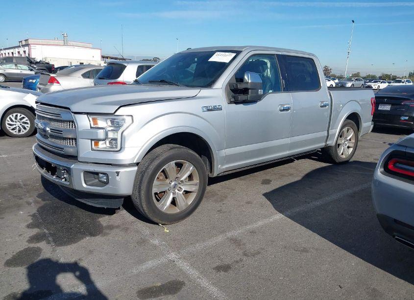 Photo 2 of 2016 Ford F-150 PLATINUM (VIN 1FTEW1CF0GFA54660)