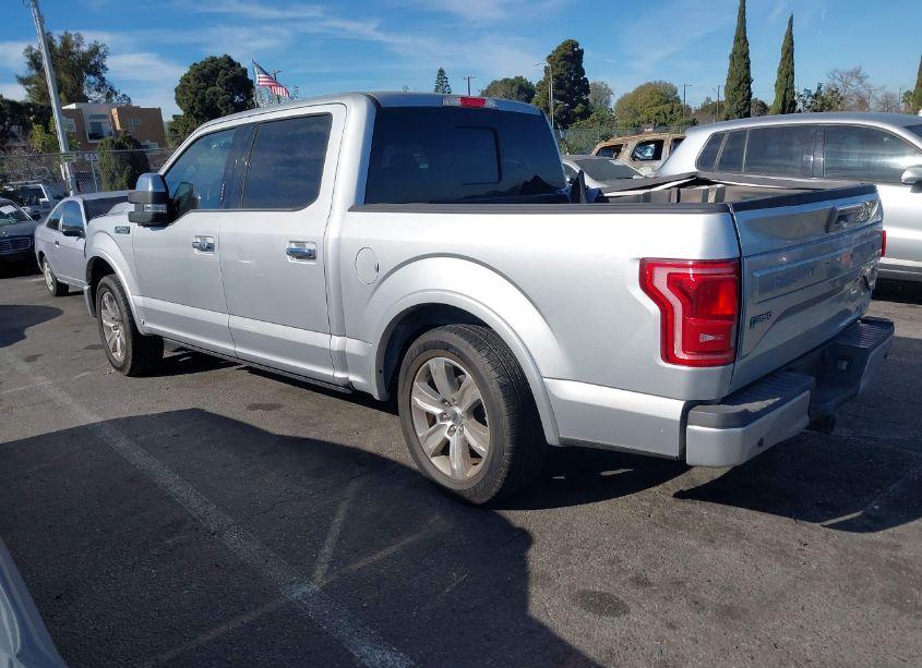 Photo 3 of 2016 Ford F-150 PLATINUM (VIN 1FTEW1CF0GFA54660)