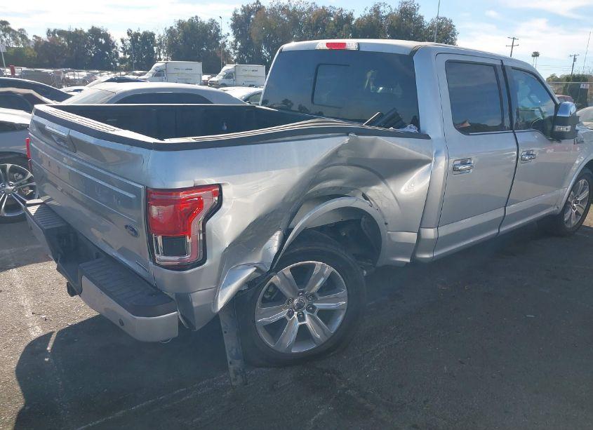Photo 6 of 2016 Ford F-150 PLATINUM (VIN 1FTEW1CF0GFA54660)