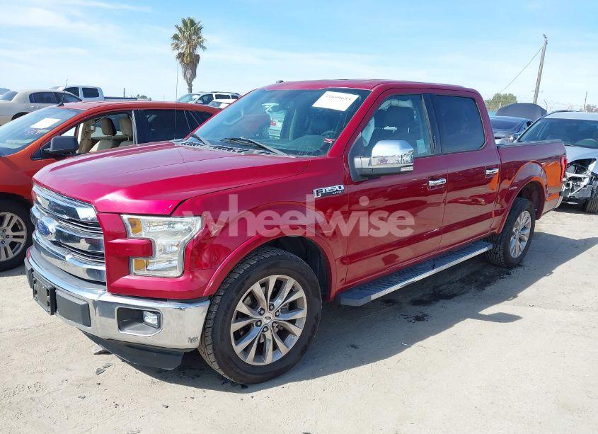 Photo 2 of 2016 Ford F-150 LARIAT (VIN 1FTEW1CF0GKD32450)