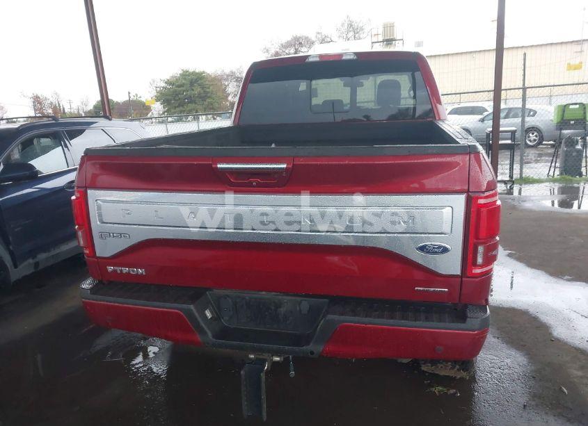 Photo 15 of 2015 Ford F-150 PLATINUM (VIN 1FTEW1CF5FFD09267)