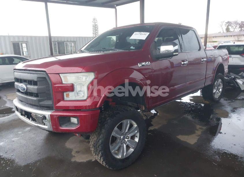 Photo 2 of 2015 Ford F-150 PLATINUM (VIN 1FTEW1CF5FFD09267)