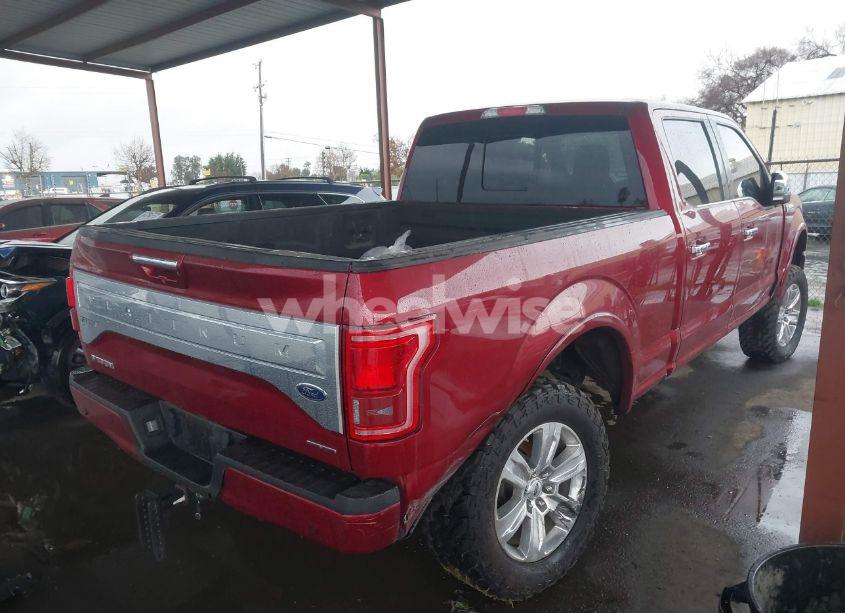 Photo 4 of 2015 Ford F-150 PLATINUM (VIN 1FTEW1CF5FFD09267)