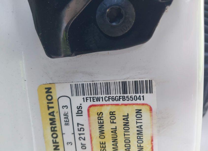 Photo 9 of 2016 Ford F-150 XLT (VIN 1FTEW1CF6GFB55041)