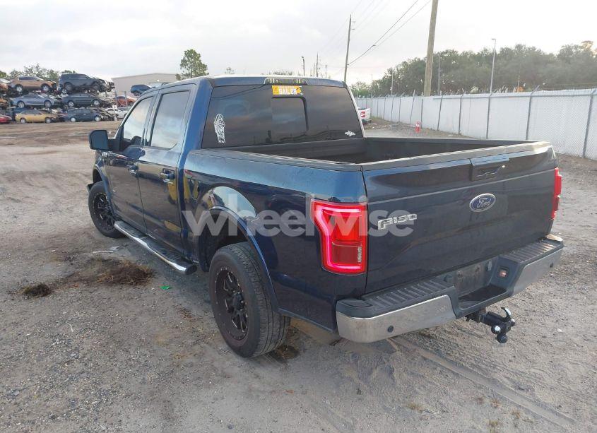 Photo 3 of 2015 Ford F-150 LARIAT (VIN 1FTEW1CG1FFB95504)