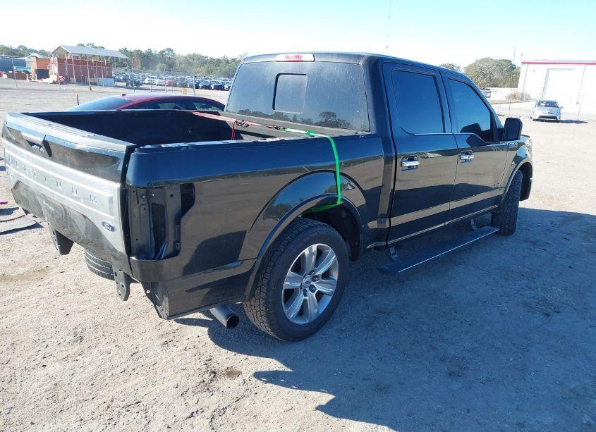 Photo 4 of 2015 Ford F-150 PLATINUM (VIN 1FTEW1CG3FFA30828)