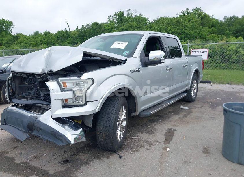 Photo 2 of 2016 Ford F-150 LARIAT (VIN 1FTEW1CG4GFA59112)