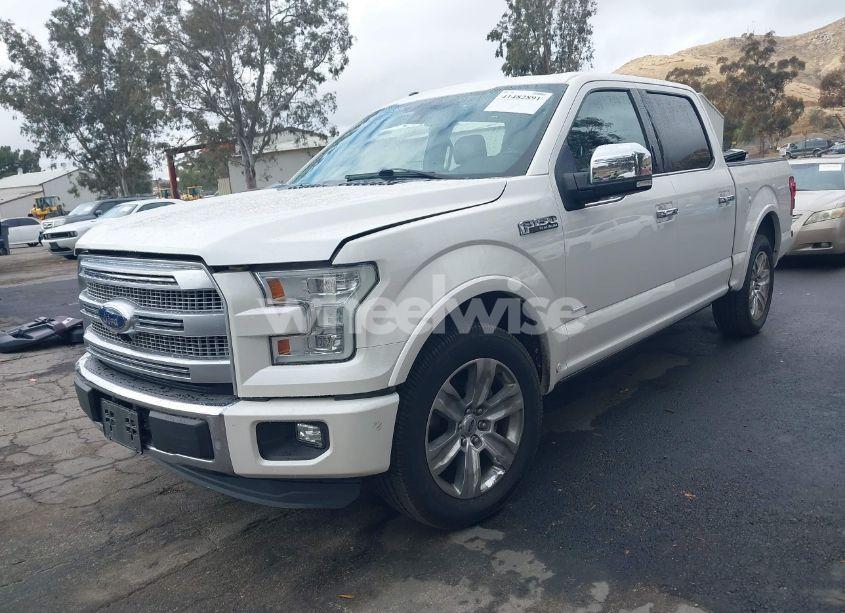 Photo 2 of 2016 Ford F-150 PLATINUM (VIN 1FTEW1CG4GFD56090)