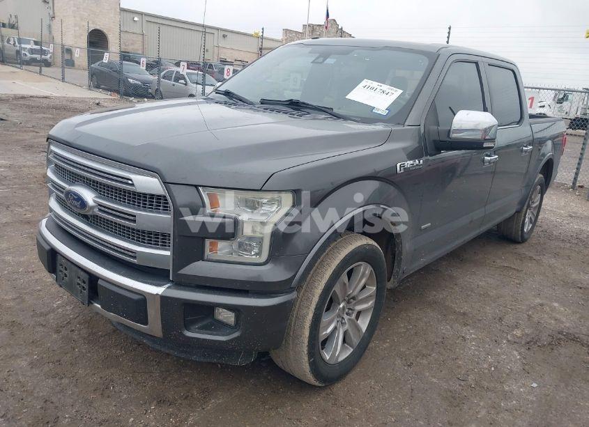 Photo 2 of 2015 Ford F-150 PLATINUM (VIN 1FTEW1CG5FFB61582)