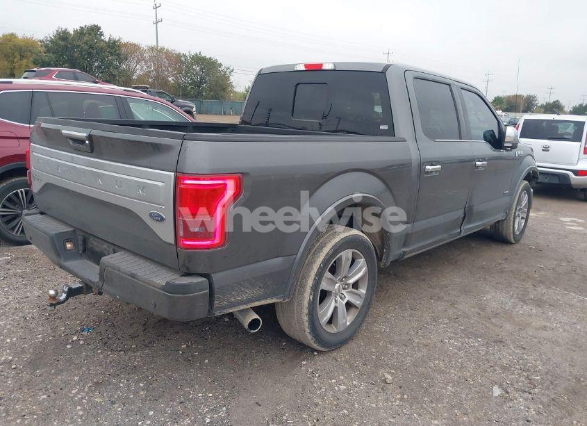 Photo 4 of 2015 Ford F-150 PLATINUM (VIN 1FTEW1CG5FFB61582)