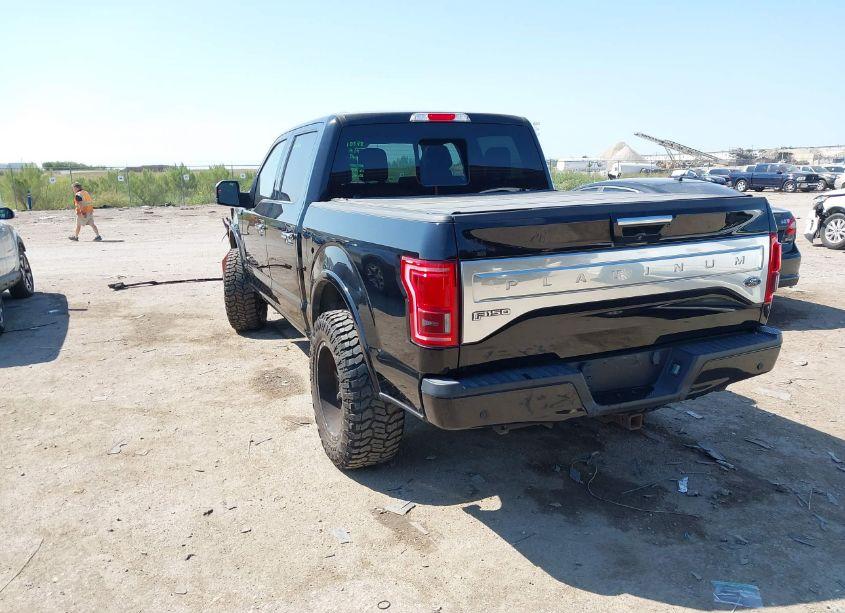 Photo 3 of 2017 Ford F-150 PLATINUM (VIN 1FTEW1CG5HFA41896)