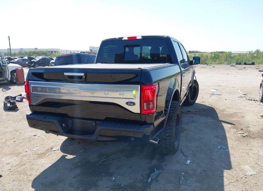 Photo 4 of 2017 Ford F-150 PLATINUM (VIN 1FTEW1CG5HFA41896)