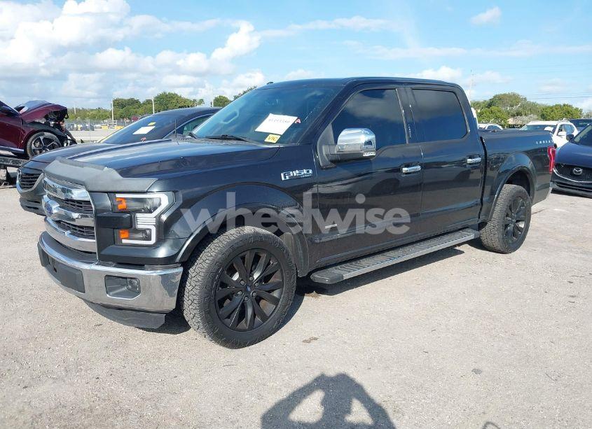 Photo 2 of 2015 Ford F-150 LARIAT (VIN 1FTEW1CG6FKE46086)