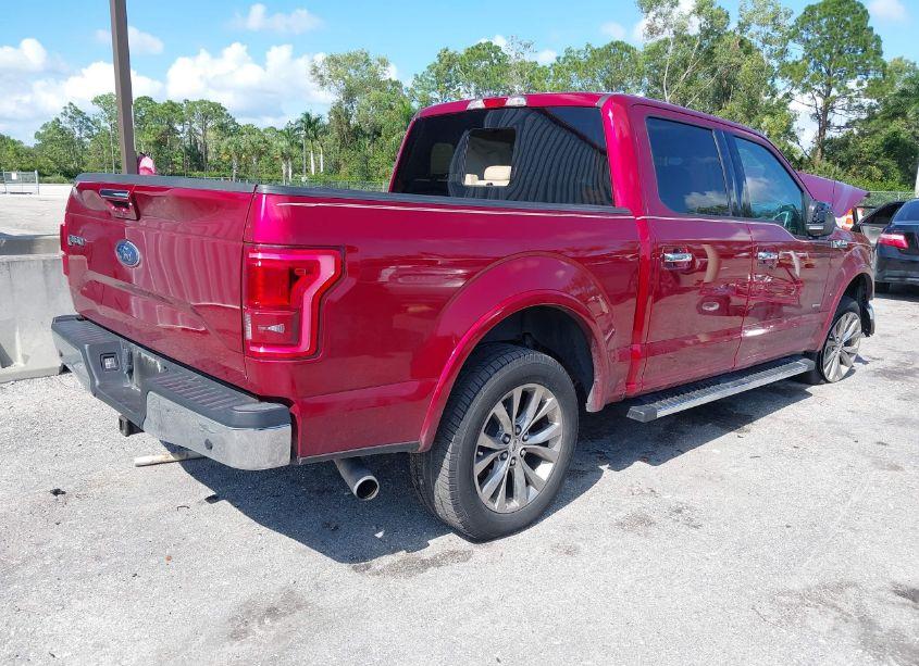 Photo 4 of 2017 Ford F-150 LARIAT (VIN 1FTEW1CG7HFC78051)