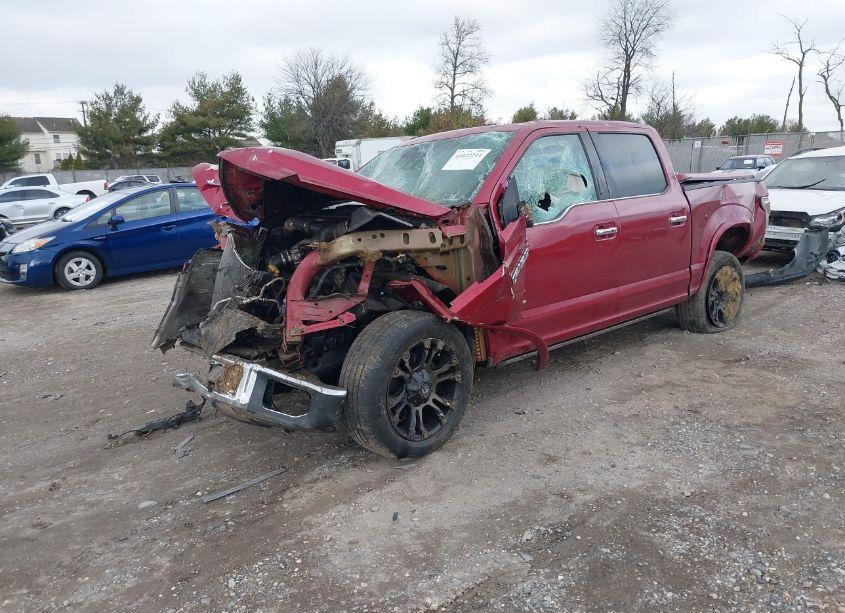 Photo 2 of 2015 Ford F-150 PLATINUM (VIN 1FTEW1CG9FFA83923)