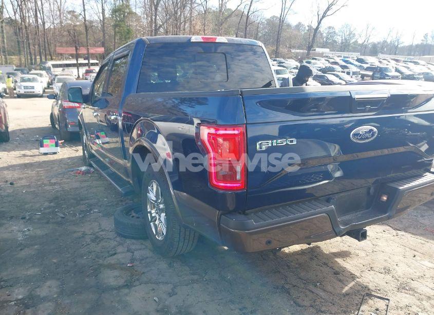 Photo 3 of 2015 Ford F-150 LARIAT (VIN 1FTEW1CP2FFC67620)