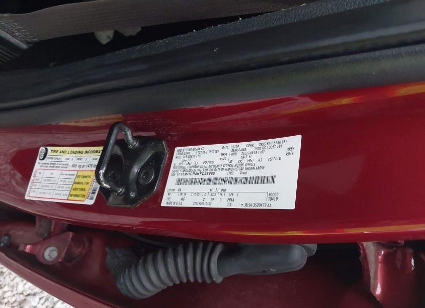 Photo 9 of 2019 Ford F-150 XLT (VIN 1FTEW1CP4KFC28988)