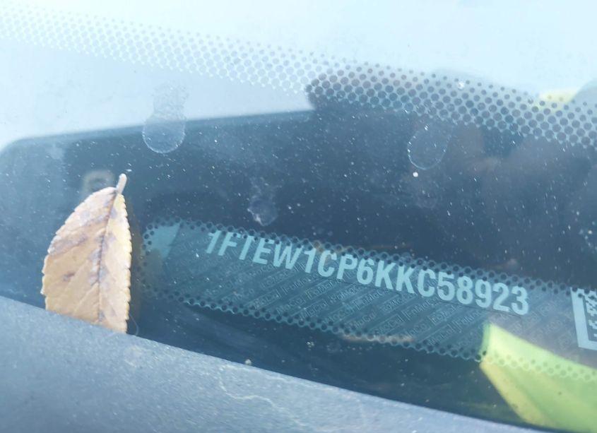 Photo 9 of 2019 Ford F-150 XL (VIN 1FTEW1CP6KKC58923)