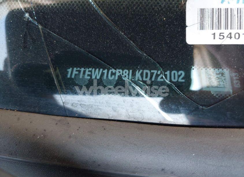 Photo 9 of 2020 Ford F-150 LARIAT (VIN 1FTEW1CP8LKD72102)