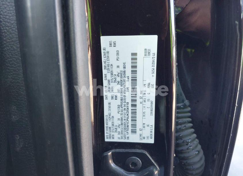 Photo 9 of 2018 Ford F-150 XL (VIN 1FTEW1CP9JKD54110)