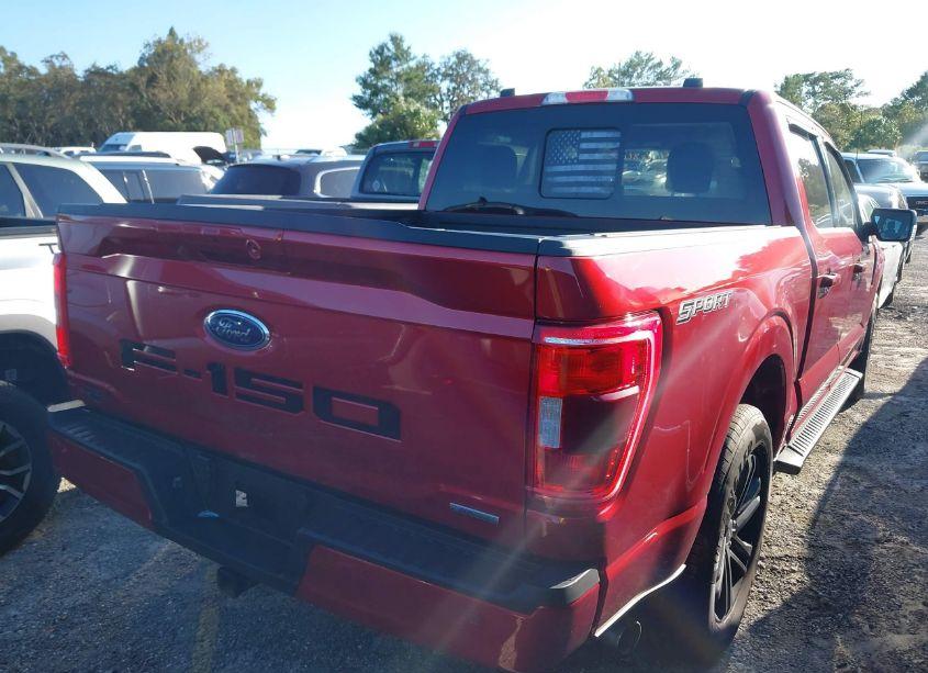 Photo 4 of 2021 Ford F-150 XLT (VIN 1FTEW1CP9MKE15993)