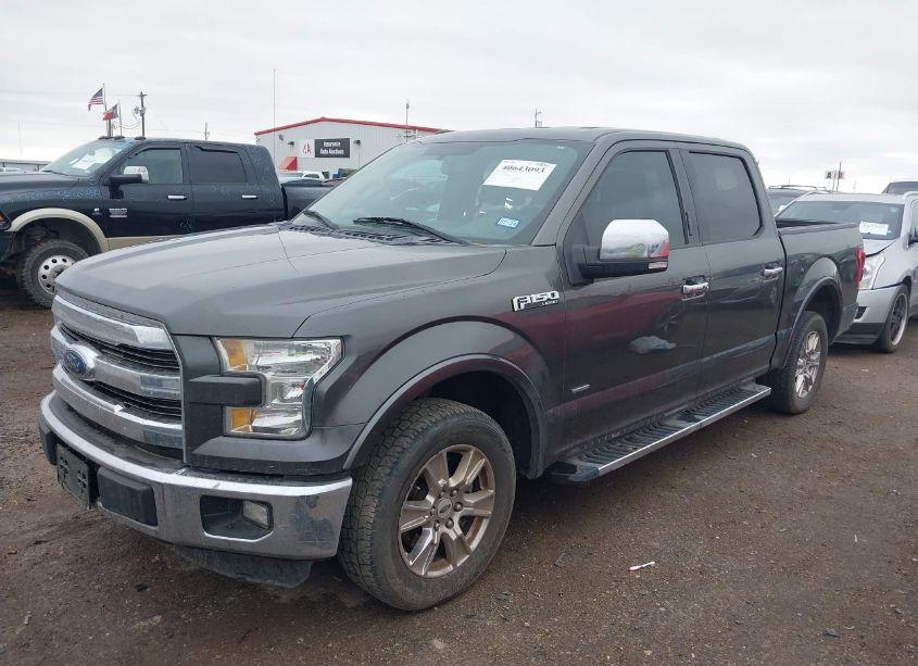 Photo 2 of 2015 Ford F-150 LARIAT (VIN 1FTEW1CPXFKF01218)