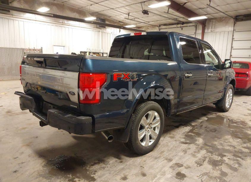 Photo 4 of 2019 Ford F-150 PLATINUM (VIN 1FTEW1E40KFA62780)