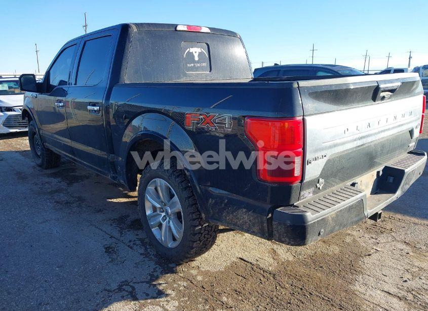 Photo 3 of 2020 Ford F-150 PLATINUM (VIN 1FTEW1E40LFA13676)