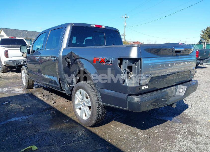 Photo 3 of 2019 Ford F-150 PLATINUM (VIN 1FTEW1E42KFC97410)