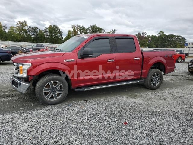 2019 FORD F150 SUPERCREW (VIN 1FTEW1E43KFB11681) main photo