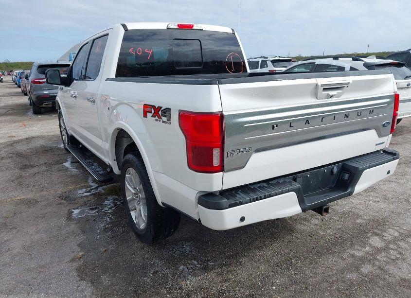 Photo 3 of 2019 Ford F-150 PLATINUM (VIN 1FTEW1E44KFB77057)