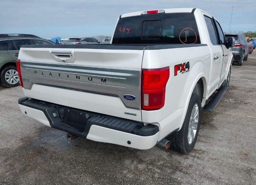Photo 4 of 2019 Ford F-150 PLATINUM (VIN 1FTEW1E44KFB77057)