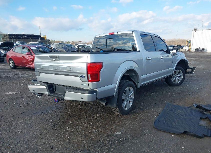 Photo 4 of 2019 Ford F-150 PLATINUM (VIN 1FTEW1E44KFC09800)